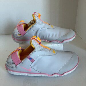 New Nike AIR ZOOM PULSE Men's Nursing Medical Shoes CT1629 002 Grey/Pink Size 10